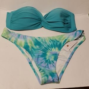 bandeau bikini set